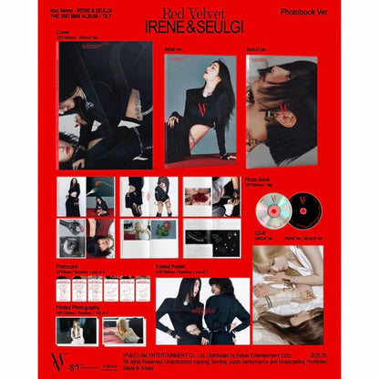 Irene & Seulgi - 2nd Mini Album [Tilt] Photobook Version - CD