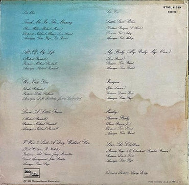 Diana Ross - Touch Me In The Morning - LP (Used Vinyl) (Cover damage by water)