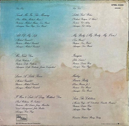 Diana Ross - Touch Me In The Morning - LP (Used Vinyl) (Cover damage by water)