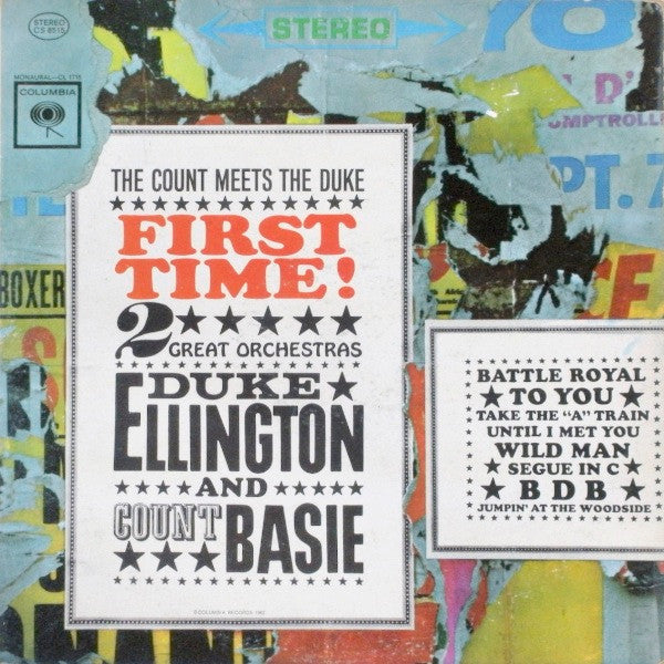Duke Ellington And Count Basie - First Time! The Count Meets The Duke - LP