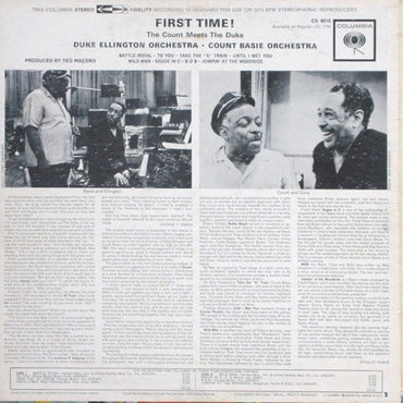 Duke Ellington And Count Basie - First Time! The Count Meets The Duke - LP