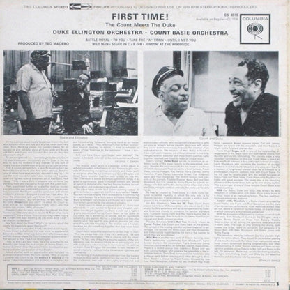 Duke Ellington And Count Basie - First Time! The Count Meets The Duke - LP