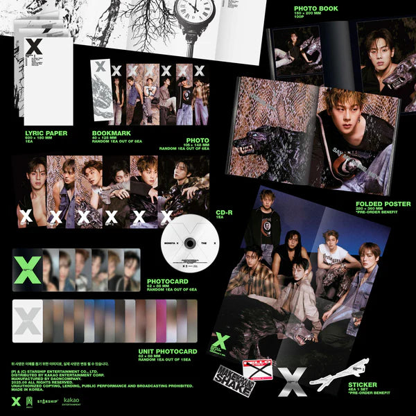 MONSTA X - 13th Mini Album [THE X]