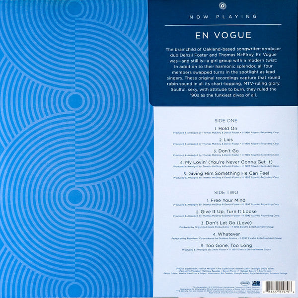 En Vogue - Now Playing - LP