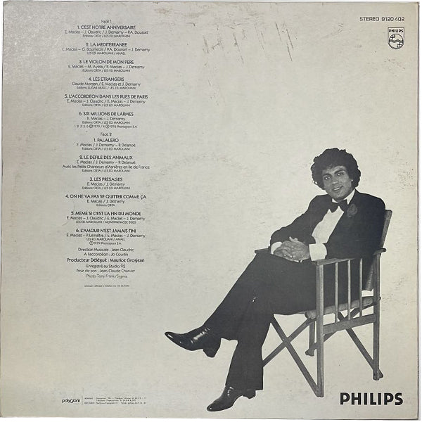 Enrico Macias - Enrico Macias Ou La Poésie De La Méditerranée - LP (Used Vinyl)