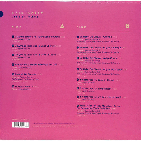 Erik Satie - Classical Collection - LP