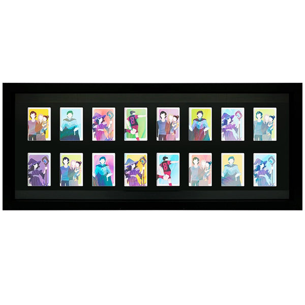 Frame - Trading Card Collector Frame 16 Position Black (30.5x76cm)