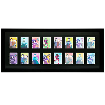 Frame - Trading Card Collector Frame 16 Position Black (30.5x76cm)