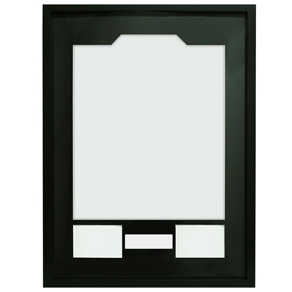 Frame - Shirt Collector Frame with Apertures - Black (60x80cm)