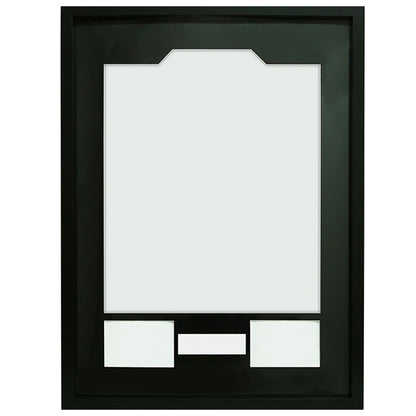 Frame - Shirt Collector Frame with Apertures - Black (60x80cm)