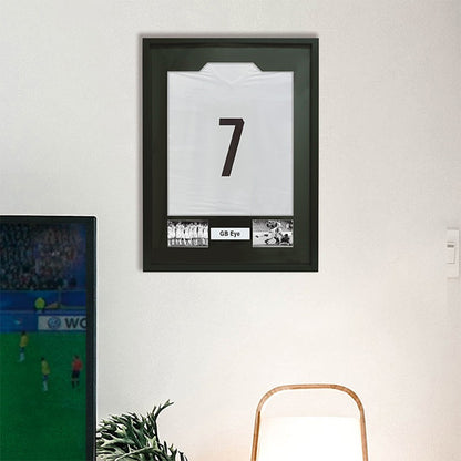 Frame - Shirt Collector Frame with Apertures - Black (60x80cm)