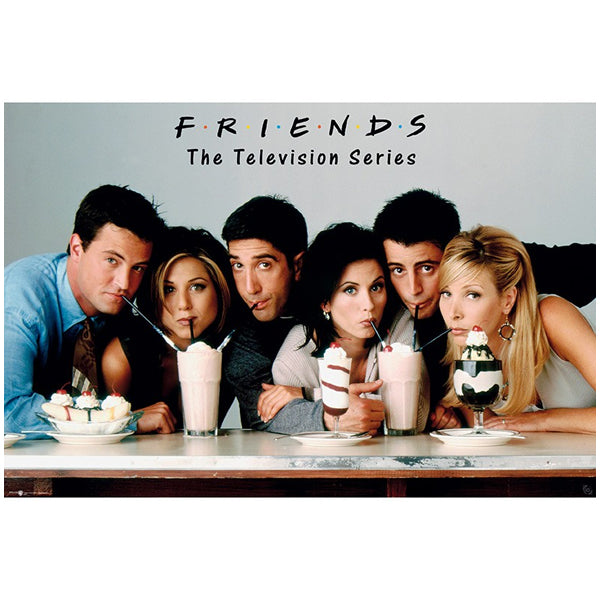 FRIENDS - Poster Maxi 91.5x61 - Milkshake. Now available online in uae