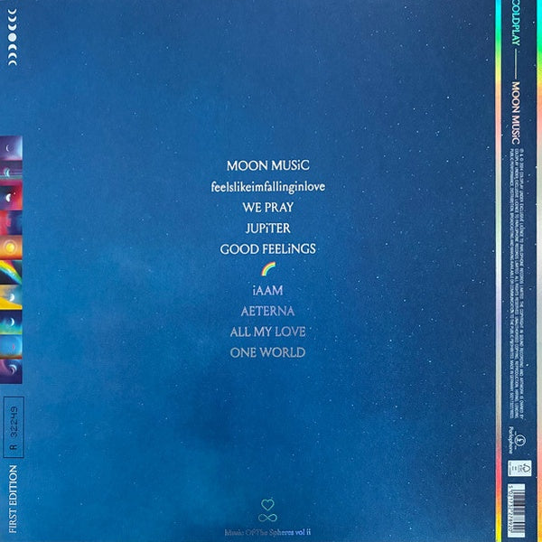 Coldplay - Moon Music (Limited Edition Translucent Red Vinyl) - LP