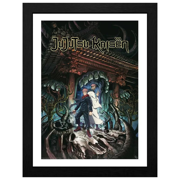 JUJUTSU KAISEN - Framed print "Itadori & Sukuna" (30x40)