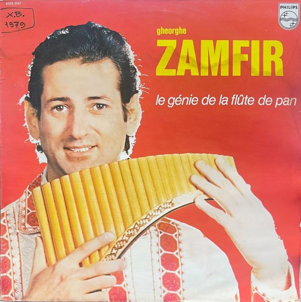 Gheorghe Zamfir – Le Génie De La Flûte De Pan - LP (Used Vinyl) (Cover damage by water)