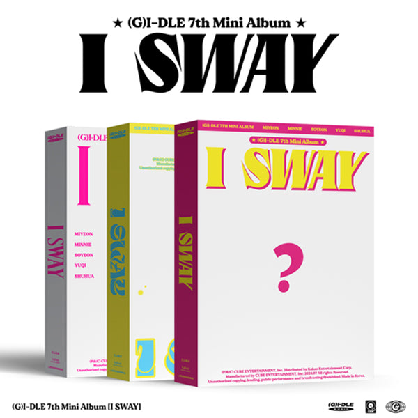 (G)I-Dle - 7Th Mini Album [I Sway] (Special Ver.) - CD. Shop now online in uae