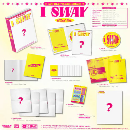 (G)I-Dle - 7Th Mini Album [I Sway] (Special Ver.) - CD. Available online music store dubai