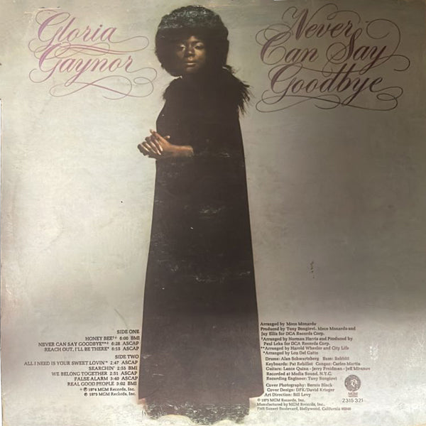 Gloria Gaynor - Never Can Say Goodbye - LP (Used Vinyl)