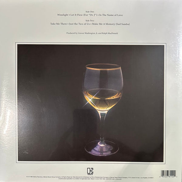 Grover Washington, Jr - Winelight (Limited Edition Chardonnay Vinyl) - LP
