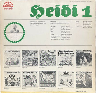 Johanna Spyri - Heidi 1 - Hörspiel für Kinder ab 6 Jahren (Heidi) (OST) - LP(Used Vinyl)