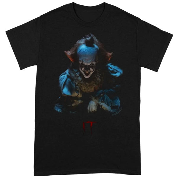 IT (2017) - Pennywise Grin Black T-Shirt