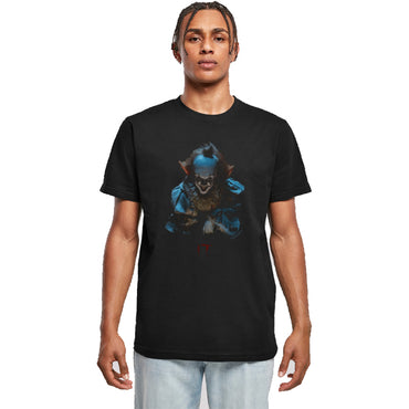 IT (2017)  Pennywise Grin Black T-Shirt