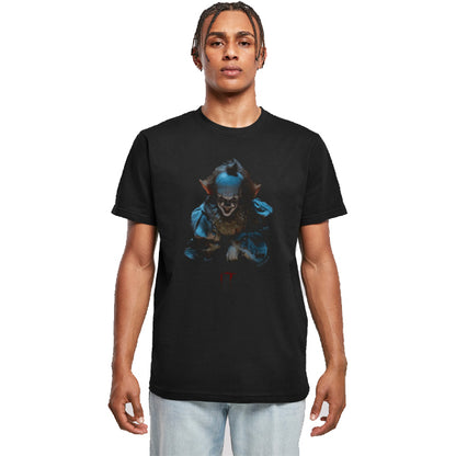 IT (2017)  Pennywise Grin Black T-Shirt