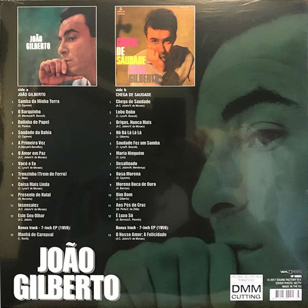 JOAO GILBERTO - João Gilberto And Chega De Saudade Two Original Albums - LP