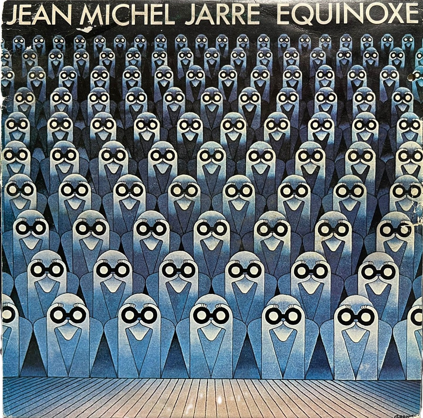 Jean Michel Jarre - Equinoxe - LP (Used Vinyl) (Cover damage by water)