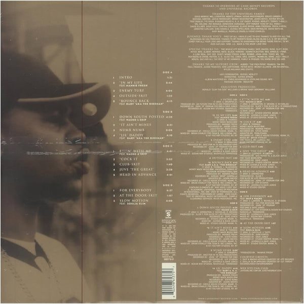 Juvenile - Juve The Great (Limited Edition Gold Vinyl) - 2LP