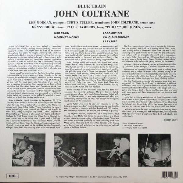 John Coltrane - Blue Train (Limited Edition Blue Vinyl) - LP