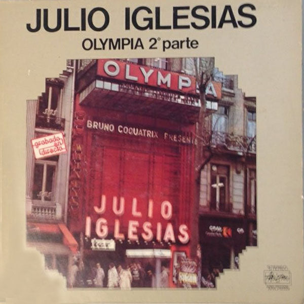 Julio Iglesias - Olympia 2° Parte - LP (Used Vinyl)