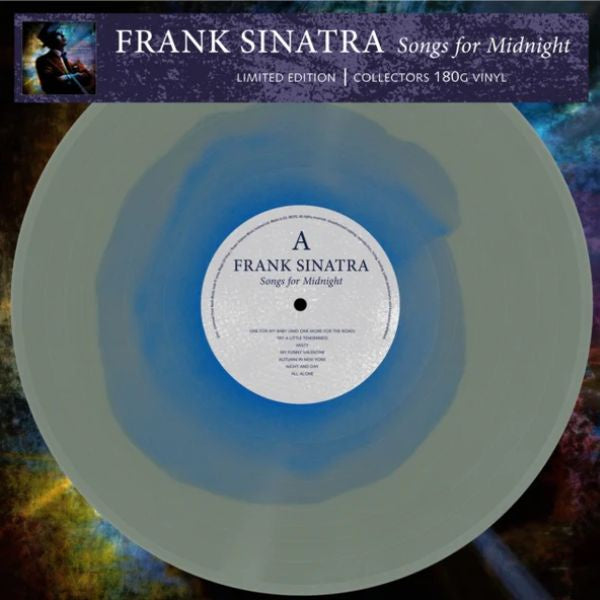 Frank Sinatra - Songs For Midnight (Limited Edition & Numbered, Gray & Light Blue vinyl) - LP