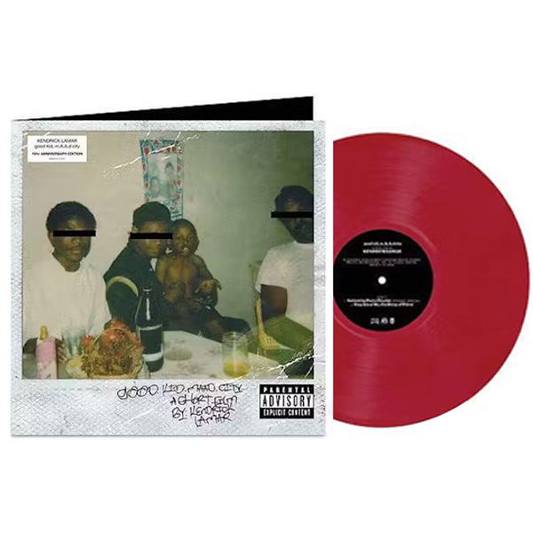 Kendrick Lamar - Good Kid, m.A.A.d City (Limited Edition Opaque Red Vinyl) - 2LP