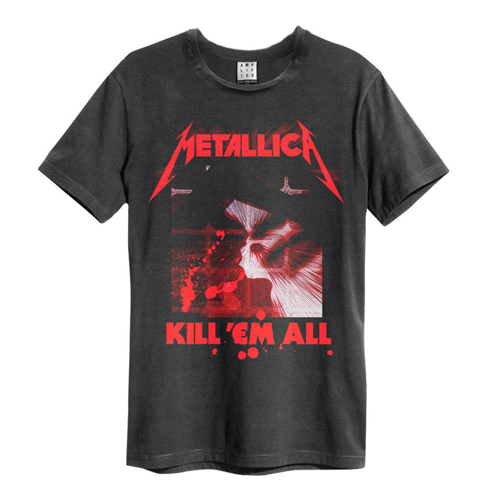 METALLICA - Metallica  Kill Them All Amplified Vintage Black T-Shirt