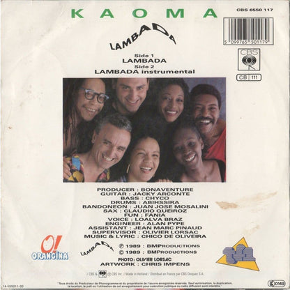 Kaoma - Lambada - Maxi Single - LP (Used Vinyl)