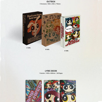 Newjeans - Double Single [How Sweet] (Weverse Albums Ver.) (3 Versions)