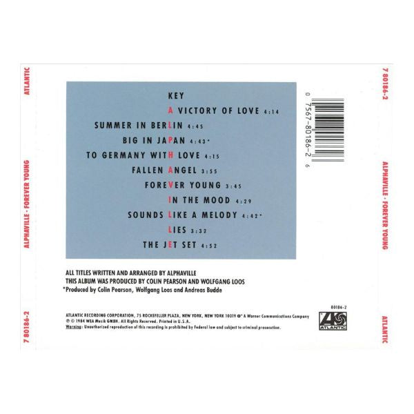 Alphaville - Forever Young - CD