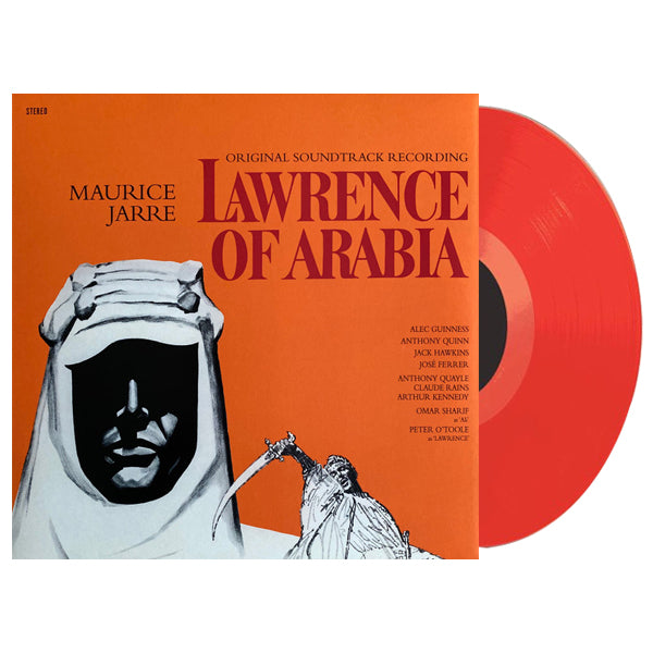 Maurice Jarre - (OST) Lawrence Of Arabia (Limited Transparent Red Vinyl) - LP. Now available online in uae