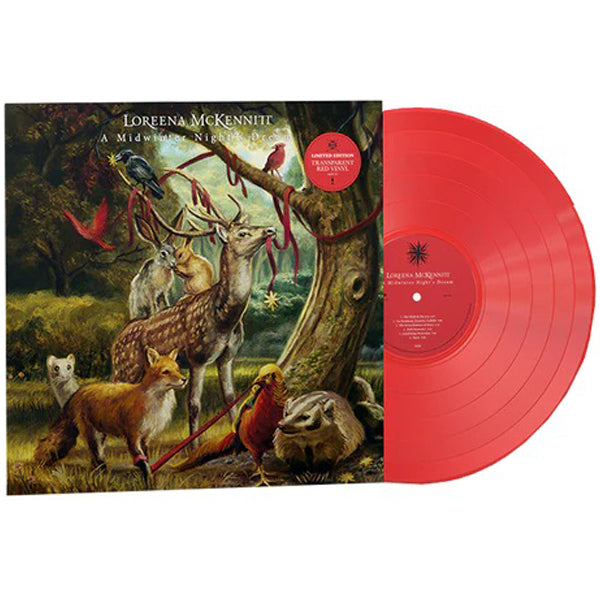 Loreena McKennitt - A Midwinter Night's Dream (Limited Edition Transparent Red Vinyl) - LP