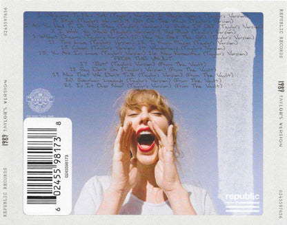 Taylor Swift - 1989 (Taylor's Version) (Crystal Skies Blue Edition) - CD