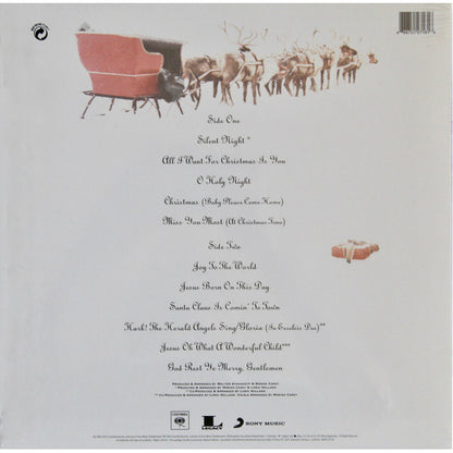 Mariah Carey - Merry Christmas (Limited Edition Clear with White, Red And Green Splatter Vinyl) - LP