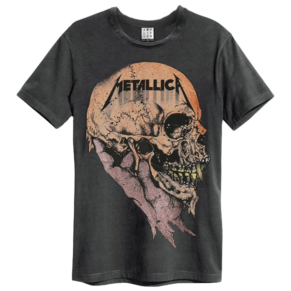 METALLICA - Metallica Sad But True Amplified Vintage Charcoal T Shirt