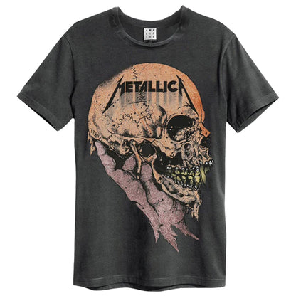METALLICA - Metallica Sad But True Amplified Vintage Charcoal T Shirt