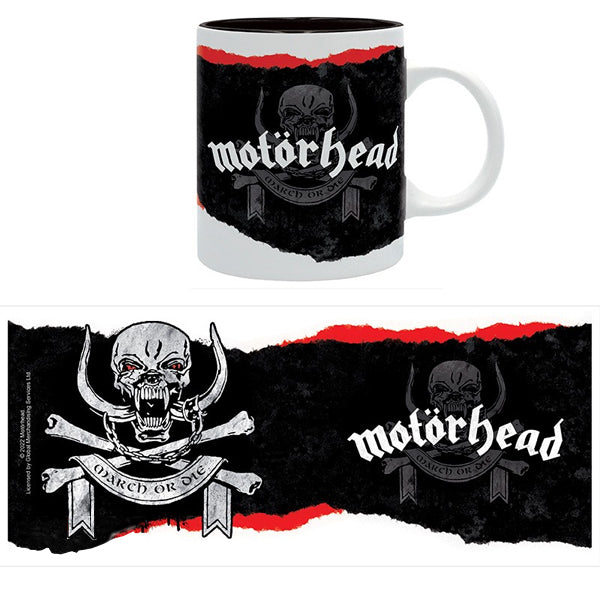 Quality ceramic MOTORHEAD - March or Die - subli - Mug - 320 ml. now online in UAE