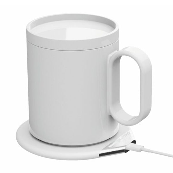 Gadgetmonster Smart Mug + Wireless Charger - White