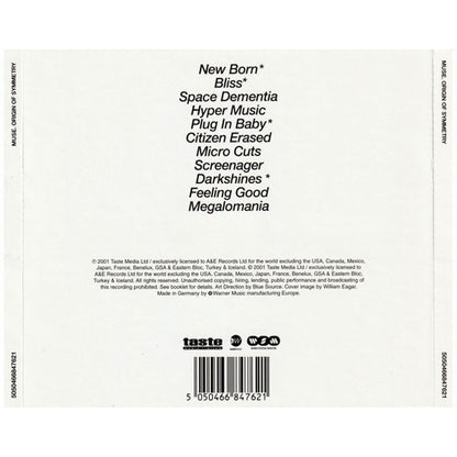 Muse - Origin Of Symmetry - CD