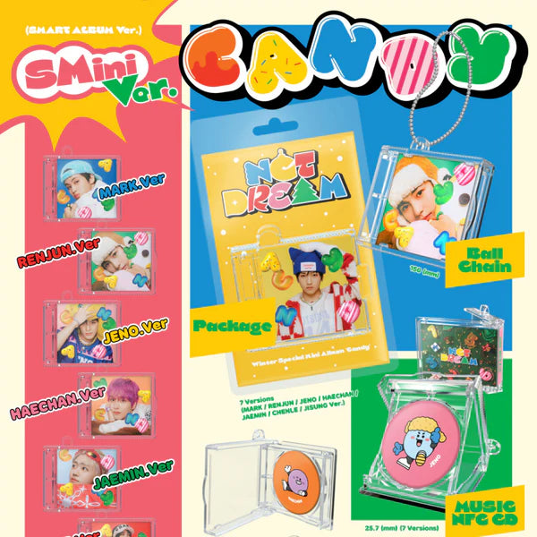 [Smart Album][SMini] NCT DREAM Winter Special Mini Album - Candy (Random Ver.)