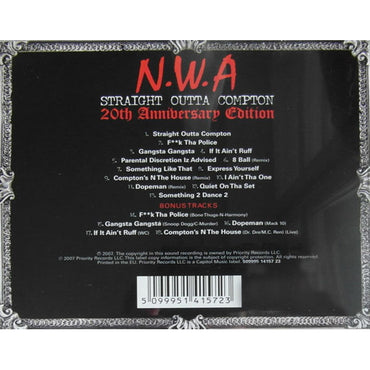 Nwa - Straight Outta Compton - CD