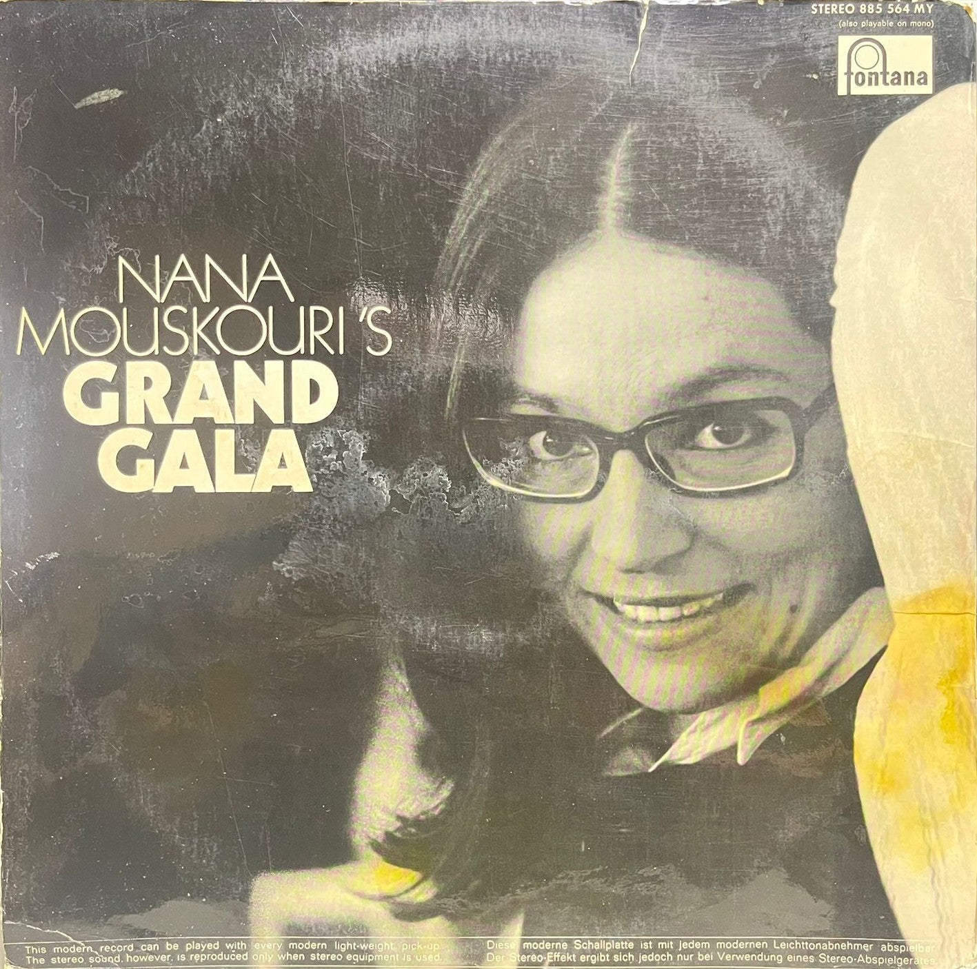 Nana Mouskouri's - Grand Gala - LP (Gatefold) (Used Vinyl) (Cover damage by water)